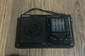 SONY ICF - 7600A MW-FM-SW 9 BAND Parts or Repair - Picture 1 of 8