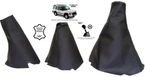 Gaiter freno a mano ad alta velocità per Land Rover Discovery I/II 95-04 pelle - Foto 1 di 5