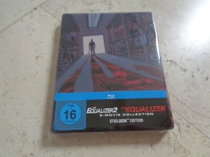 THE EQUALIZER 1+2 DOUBLE FEATURE Blu-ray SteelBook Denzel Washington - Picture 1 of 11