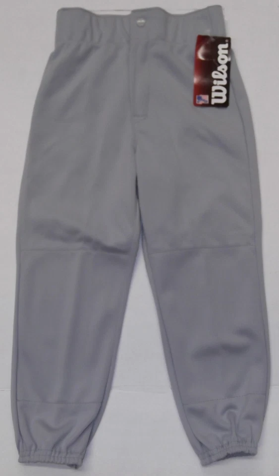 Wilson A4272 Grey Baseball Pant Youth - Image 1 of 1