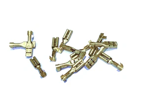 Conector plano 2,8 mm para conexión de vía selección: macho/hembra/conector - Imagen 1 de 6