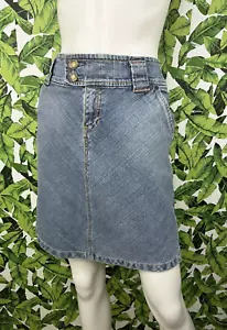 Y2K Gap Denim Skirt Women's Size 4 Retro 2000s Above Knee Mini - Picture 1 of 7