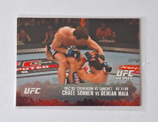 2009 Topps UFC Round 2 Chael Sonnen RC #137 Rookie Debut Vs. Demian Maia