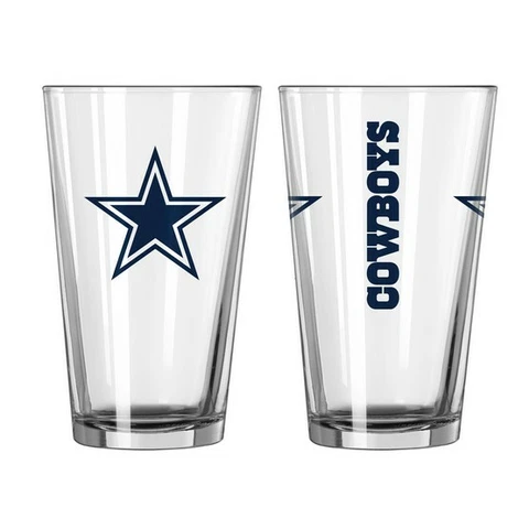Dallas Cowboys Boelter NFL Game Day 16oz Pint Glass(1) FREE SHIP!! Cover