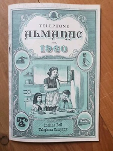 Almanaque telefónico 1960 - impreso para suscriptores de Bell System Indiana Bell Co. - Imagen 1 de 9