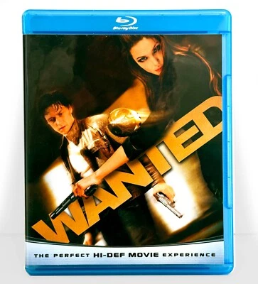 Wanted (Blu-ray, 2008, Widescreen) Like New !    Morgan Freeman   Terence Stamp Foto 1 de 3