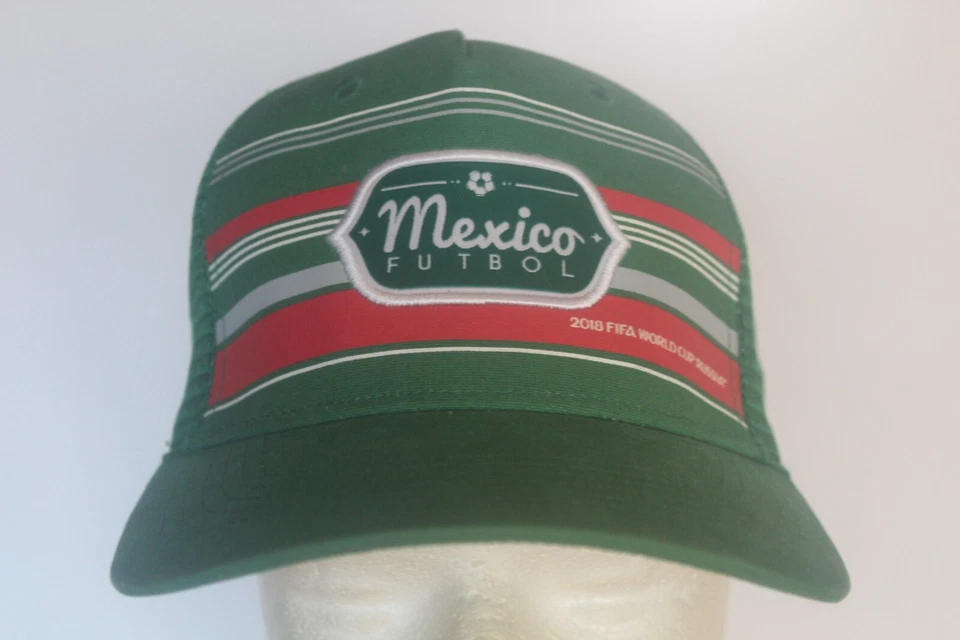 México Fútbol 2018 Copa Mundial de la FIFA Rusia Mrsh Gorra de Pelota Trasera Sombrero Foto 1 de 4