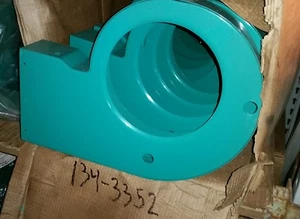 134-3352 ONAN ENGINE CCK SCROLL BLOWER HOUSING SHROUD 10" opening 3" deep - Bild 1 von 4