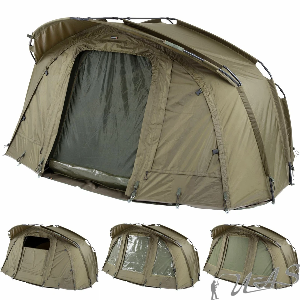 Chub Cyfish Dome XXL 2-Mann Karpfenzelt Zelt  Angelzelt 340x305x175cm 5.000mm - Bild 1 von 4