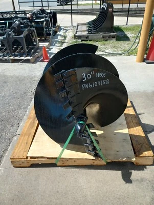 PENGO 30" x 4' HDC AUGER BIT W/2" HEX FITS ALL 2" HEX AUGER DRIVES # PNG104158 - Image 1 of 4