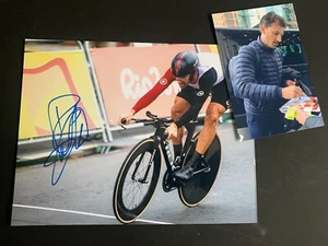 FABIAN CANCELLARA 2 x Olympiasieger Radsport signed Foto 20x25 in-person - Picture 1 of 1