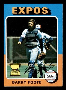 1975 Topps Baseball #229 Barry Foote VG/EX