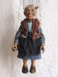 Marionette Hexe - Handgefertigte Originalpuppe - Bild 1 von 1