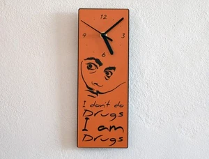Cita de Dalí - No do drogas, soy drogas - Reloj de pared - Imagen 1 de 4