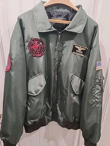 NEW Tom Cruise Top Gun Maverick Flight Bomber Jacket Jet Pilot Jacket 3X - Picture 1 of 10