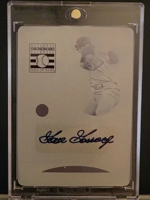 2021 National Treasures Baseball Goose Gossage Auto Printing Plate 1 of 1 !! - Image 1 of 2