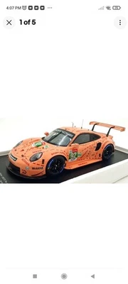 Spark 1/18 Scale Resin 18S393 - Porsche 911 RSR #92 Le Mans 2018 Christensen - Image 1 of 3