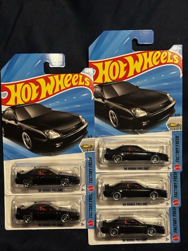 Hot Wheels 2026 Mainline Factory Fresh '98 Honda Prelude Black