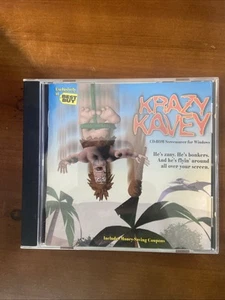 Krazy Kavey CD Rom Screen Saver Windows Best Buy Exclusive 1996 A4 - Picture 1 of 3