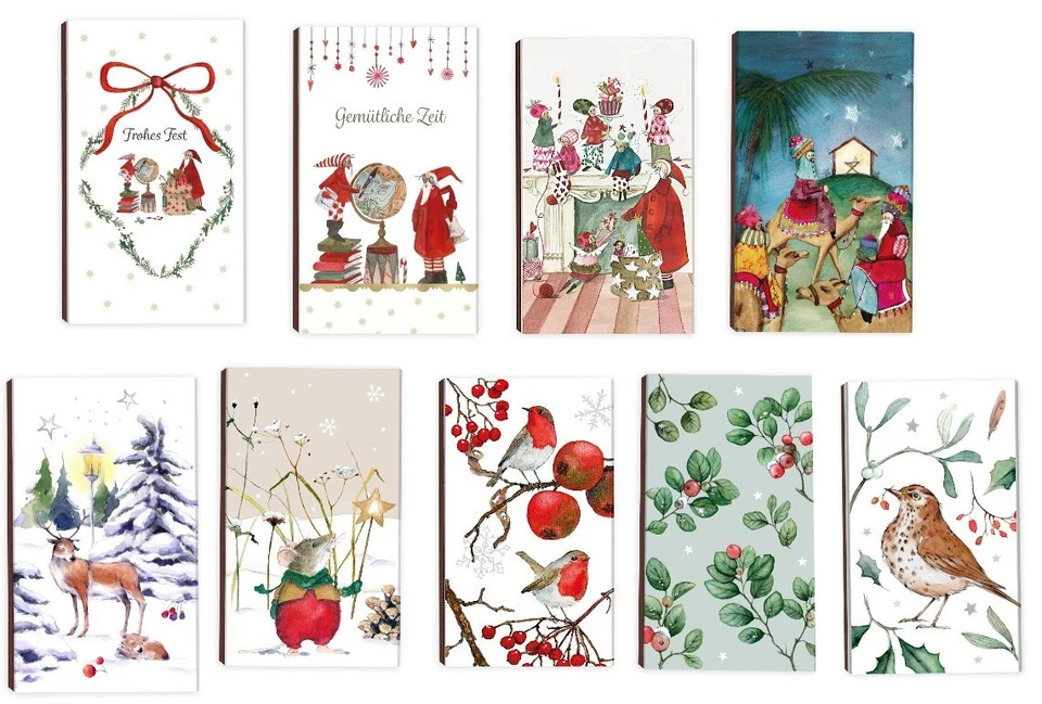 LEFFLER*DRESCHER*Weihnachten*45*Motiv*Zündhölzer*Streichhölzer*Kaminanzünder - Bild 1 von 1