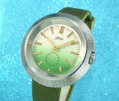 Reloj POBEDA/Zim Puck URSS GRANDE Vintage Reparado Mecánico Raro Original 100 Foto 1 de 4