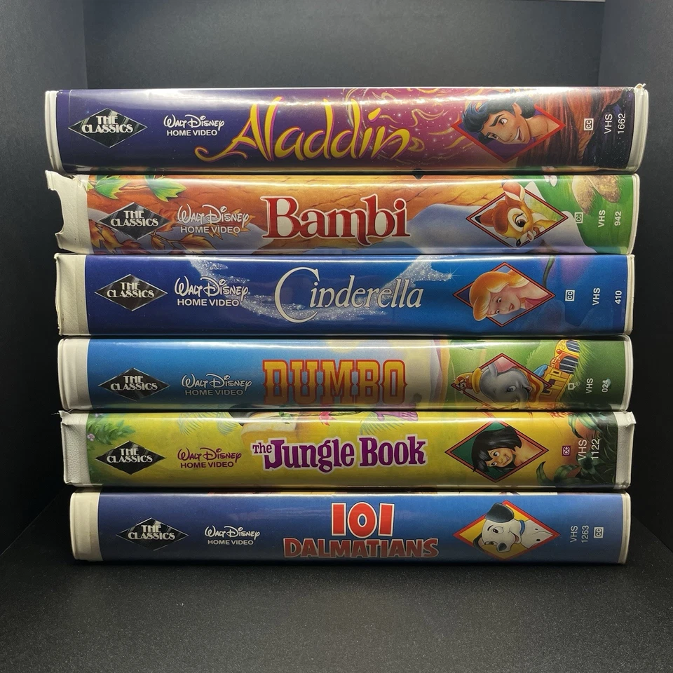 Disney Black Diamond VHS Lot (6) - Image 1 of 4