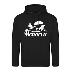 Unisex Hoodie Menorca Spanien Geschenkidee Menorca Geschenk Präsent Mitbringsel - Picture 1 of 21
