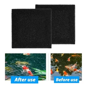 Verbessern Sie Ihren Außenbereich mit 2 Stück Qualität Teichfilter Ersatz Pad - Bild 1 von 7