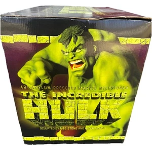 The Incredible Hulk Marvel Milestones 2003 Diamond Select Art Asylum 12" Statue - Picture 1 of 4