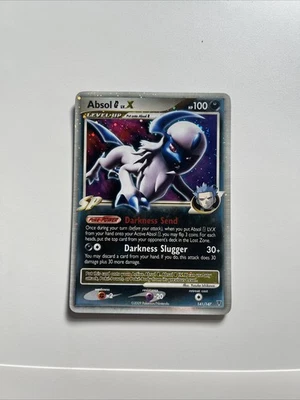 Pokémon TCG Absol Holo Ultra Rare Card LV.X 141/147 Supreme Victors - Image 1 of 4
