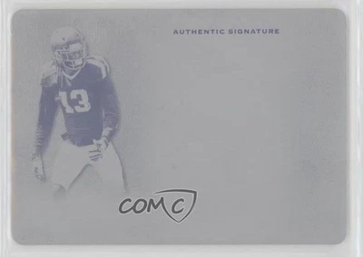 2020 Leaf Trinity Printing Plate Cyan 1/1 Kendrick Rogers #PA-KR1 Rookie RC 05fy - Image 1 of 3