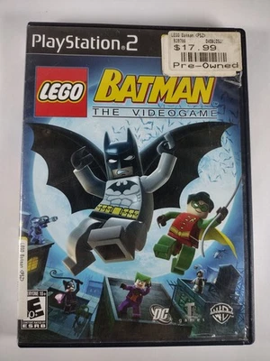 LEGO Batman The Videogame PlayStation 2 PS2 No Manual | Tested & Works! - Image 1 of 2