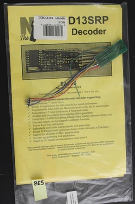 NCE D13SRP Decoder  (538) - Image 1 of 2
