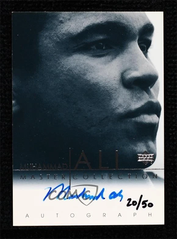 2000 Upper Deck Master Collection 20/50 Muhammad Ali #Ali-A3 Auto - Image 1 of 3