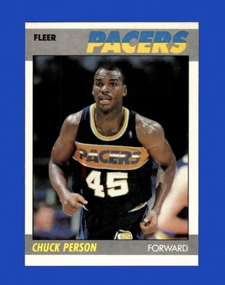 1987-88 Fleer Set-Break # 85 Chuck Person NM-MT OR BETTER *GMCARDS* - Image 1 of 2