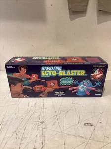 Ghostbusters Rapid Fire Ecto-Blaster Kenner 1986 – NEW Sealed Box – NICE BOX - Picture 1 of 13