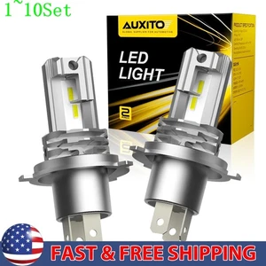 Super White 40000LM 9003 H4 LED Headlight Bulb High Low Beam Combo 1-10Set - Picture 1 of 12
