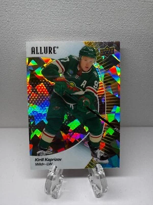 2023-24 Upper Deck Allure - #25 Kirill Kaprizov - Yellow Taxi Parallel - Image 1 of 2