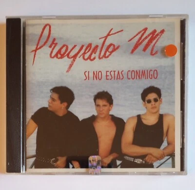 Si No Estas Conmigo by Proyecto M (CD, 1993) Menudo / No Supe Estar Sin Ti - Imagem 1 de 3