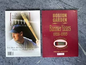Sports Illustrated Boston Collection 10/6/97 & Banners Years Book Sox B's C's NE - Picture 1 of 2