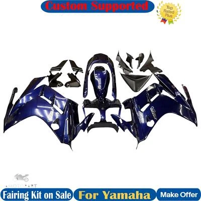 Kit de carenado de inyección carrocería plástico ABS apto para Yamaha FJR 1300 2001-2006 Foto 1 de 4