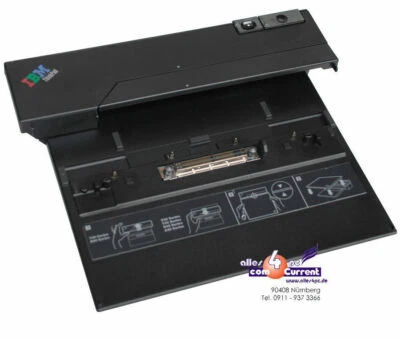 PORT REPLICATOR DOCKINGSTATION IBM 74P6734 THINKPAD T20 30 40 X30 21 23 DS22  - Bild 1 von 4
