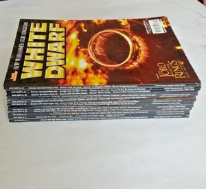 White Dwarf Full set 12 x Games Workshop magazines 2005 Nos #301 to #312 - Picture 1 of 14