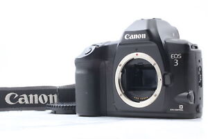 Woeks! [Exc+5 mit Riemen] Canon EOS 3 EOS-3 Spiegelreflexkamera 35 mm Gehäuse aus Japan 