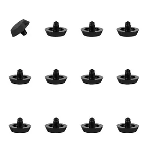 55 borchie da calcio in nylon super piatte Sport Horizon per terreno duro HG FG AG 4 mm - Foto 1 di 8