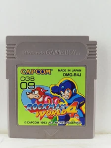 Rockman World 4 - Game Boy - 1993 - DMG-R4J - Japan Import - Picture 1 of 2