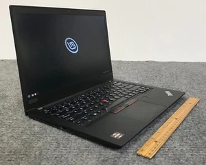 Lenovo ThinkPad T495 14" Laptop Ryzen 5 PRO 3500U 16GB 512GB NVMe Remote Managed - Picture 1 of 7