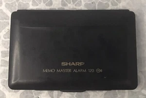 Sharp Memo Master Alarm 120 EL-6051 Telephone Schedule Memo Clock Calculator - Picture 1 of 12