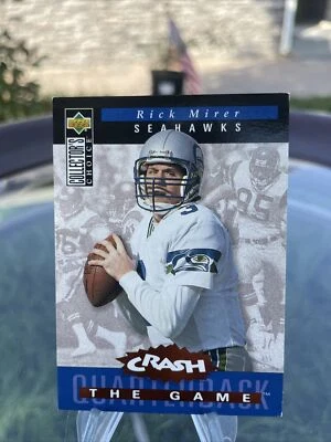 1994 Upper Deck Collector's Choice Crash the Game Bronze Prize Rick Mirer #C3 - Image 1 of 2