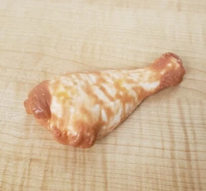 Nasco Realista Imitación Alimentos Falsos Réplica Pierna de Pollo Exhibición Prop Nutrición - Imagen 1 de 8